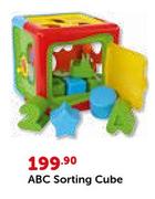 ABC Sorting Cube