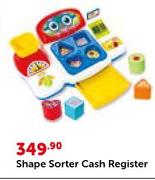Shape Sorter Cash Register