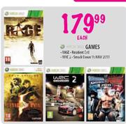 XBOX 360 Games Each