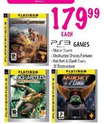 PS3 Games Each