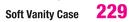 Tosca Black Soft vanity Case