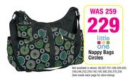 Little One Nappy Bags Circles