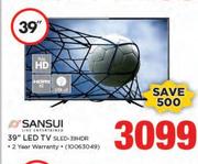 Sansui 39" Full HD LED TV SLED-39HDR
