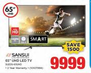 Sansui 65" UHD Smart LED TV SLEDS-65UHD