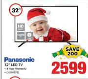 Panasonic 32" HD Ready LED TV