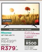 Hisense 49" FHD LED TV