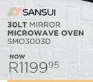 Sansui 30LT Mirror Microwave Oven SMO3003D