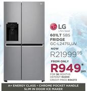 LG 601LT SBS Fridge GC-L247SLUV