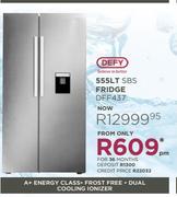 Defy 555LT SBS Fridge DFF437