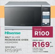 Hisense 30LT Silver Microwave Oven H30MOMMI