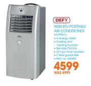 Defy 9000 BTU Portable Air Conditioner ACP09HI