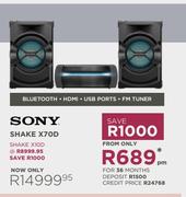 Sony Shake X10D