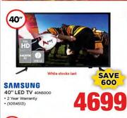 Samsung 40" LED TV 40N5000