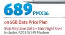 Apple Macbook Air 13" 128GB-On 5GB Data Price Plan Includes R218 WiFi Modem