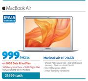 Apple MacBook Air 13" 256GB-On 10GB Data Price Plan Includes R218 WiFi Modem