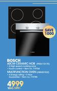 Bosch 60cm Ceramic Hob(PKE611D17E) & Bosch Multifunction Oven(HBN301E2Z)