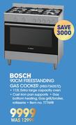 Bosch 90cm Freestanding Gas Cooker(HSG734357Z)