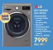 LG 8Kg Washer/5Kg Dryer(FH4U2TGP2S)