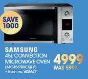 Samsung 45L Convection Microwave Oven(MC456TBRCSR F)