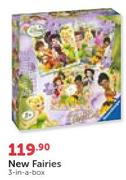 New Fairies 3-In-A Box