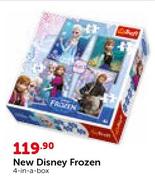 New Disney Frozen 4-In-A Box