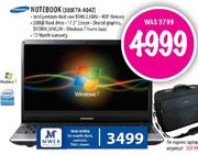Samsung Notebook(300E7A-A04Z)