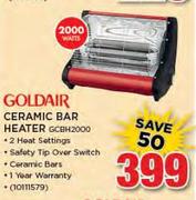 Goldair Ceramic Bar Heater GCBH2000