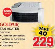 Goldair Fan Heater GFH7000
