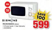 Diamond 20Ltr Microwave D020