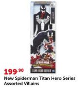 New Spiderman Titan Hero Series Assorted Villains