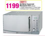 Defy 34Ltr Mirror Finish Grill Microwave Oven DMO343