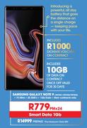 Samsung Galaxy Note 9-On Smart Data 1GB
