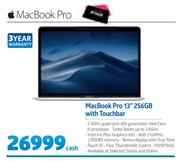 Apple Mac Book Pro 13" 256GB With Touchbar