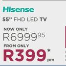 Hisense 55" FHD LED TV