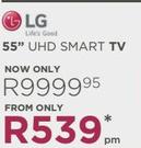 LG 55" UHD Smart TV