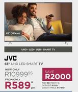 JVC 65" UHD LED Smart TV 