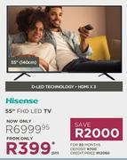 Hisense 55" FHD LED TV