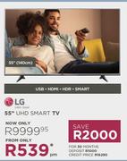 LG 55" UHD Smart TV