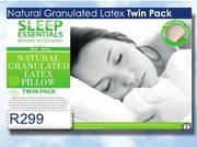 Natural Granulated Latex Twin Pack