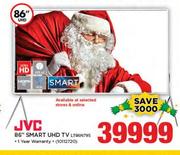 JVC 86" UHD Smart TV(LT-96N795)