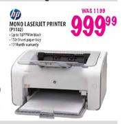 HP Mono Laserjet Printer (P1102)