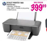 HP Deskjet Printer 1000 (PRHPCH340C)
