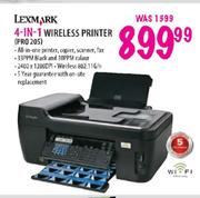 Lexmark 4-in-1 Wireless Printer (PRO205)