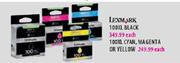 Lexmark 100XL Cyan, Magenta or Yellow-each
