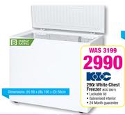 KIC 290Ltr White Chest Freezer KCG300/1