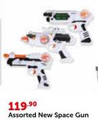 Assorted New Space Gun