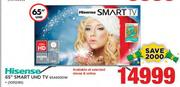 Hisense 65" Smart UHD TV(65A6500W)