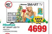 Hisense 43" Full HD Smart LED TV(43N2170W)