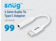 Snug 3.5mm Audio To Type C Adapter
