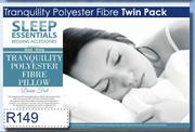 Tranquility Polyester Fibre Twin Pack